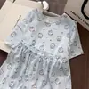 Comercio Exterior Venta al por Mayor Pijamas para Mujer Verano Algodón Nube Popular Cuello Redondo Versión Coreana Dibujos Animados Dulce y Linda Niña Ropa de Casa Moderna