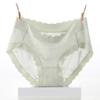 Roupa Íntima Feminina de Alta Qualidade com Super Elasticidade, Cobrindo Totalmente os Quadris, Apresentando Acabamento em Renda Jacquard, Design Sexy, Forro 100% Algodão e Propriedades Antibacterianas