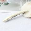 Pinza de acero con resorte de 11 cm para el cabello, pinza para cola de caballo, pinza superior, horquilla rota, tocado popular, pinza para flequillo, horquilla roja de subred