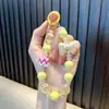 Cadena Creativa para Teléfono Móvil con Lazo y Perlas Llavero Lindo Colgante para Bolso Pareja Regalos Pequeños Al por Mayor