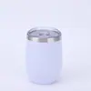 Taza Térmica de Acero Inoxidable Taza para Huevo en Forma de U Taza Creativa de Cáscara de Huevo Copa de Vino Tinto de Doble Capa Copa Simple Taza de Agua de Alto Valor