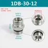Adaptador hidráulico acero 45# Yonghua cono de 24 grados férula sello ED fitting para manguera 1CB 1CM 1DB 1DM