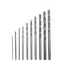 Brocas para Artesanato DIY para Perfuração Manual, Aço Rápido 4241 em Massa Tamanho Pequeno Totalmente Afiadas Haste Reta Broca Helicoidal