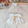 [Solo para Ropa de Bebé] Bebé de Tres Años Muñeco de Peluche Grande de Vinilo 400% Ropa de Bebé Vestido de Primavera Traje Dulce y Lindo