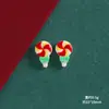Dibujos Animados Mini Muñeco de Nieve Navideño Regalo Reno Accesorios de Resina DIY Pegamento de Crema Funda de Teléfono Móvil Pasador Material para Joyería