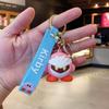 Kirby de las Estrellas Llavero de Epoxy Coche Mochila Colgante de Llave Lindo Muñeco de Dibujos Animados Encanto para Bolsa Llavero