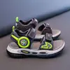 Moda Infantil 2026 Verano Nuevas Sandalias Abiertas para Niños Niños, Diseño Único y Moderno, Zapatos Deportivos Ligeros para Niños