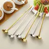 Cuchara Sazonadora de Acero Inoxidable 304, Cuchara para Salsa de Restaurante de Hot Pot Gruesa de Aspecto Elegante, Cuchara Pequeña Redonda para Mezclar Aceite de Cocina con Mango Largo
