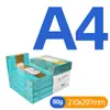 Caja al por mayor de Papel para Copias e Impresión A4 Jinbao Brothers, Papel Blanco Grueso para Oficina, Papel de Copia Antiestático, Producto Genuino de 80g