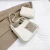 Diseño de Nicho Casual Simple Moda Bolso Cuadrado Pequeño 2026 Verano Nuevo de Moda Elegante Bolso de Hombro Texturizado para Mujer