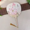Nuevo abanico de loto estilo chino, abanico floral creativo de verano estilo antiguo, abanico de utilería para fotos Hanfu chino tradicional, mismo estilo que en Xiaohongshu
