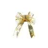 Decoración Navideña Cinta de Regalo Flor Cinta Navideña Regalo de Navidad Adornos para Colgar en el Árbol de Navidad