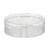 Esponja de aire para polvos de maquillaje directo de fábrica caja de embalaje transparente caja de almacenamiento transparente de metal caja de almacenamiento para equipo de pesca Star Card