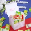 Caixa Quadrada Criativa para Doces de Casamento, Caixa de Papel para Doces Lua Cheia, Sacola para Doces de Casamento, Suprimentos Festivos, Estoque Disponível, Atacado de Fábrica