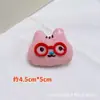 Lindos Accesorios de Dibujos Animados de Pingüino y Conejo de Tela Broche DIY Accesorios para Joyería Muñeco Relleno de Algodón Ropa Accesorios para el Cabello