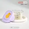 Pote de Vidro para Comida de Bebê com Escala, Recipiente Selado para Alimentação, Armazenamento no Freezer, Recipiente de Alimentos, Pote de Vidro para Comida de Bebê com Escala