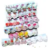 Brincos infantis dos desenhos animados grampo de orelha sem furo de orelha princesa bonito longo clip- em brincos brincos infantis um par de preço