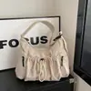 Bolsa de Tela de Nylon a la Moda para Mujer, Nuevo Modelo 2026, Versátil, Gran Capacidad, Ligera Bolso Tote de Hombro Cruzado para Mujer