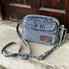 Bolso bandolera de mezclilla de alta costura transfronterizo, bolso pequeño retro moderno, nuevo estilo 2026, bolso de hombro relajado y elegante