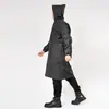 Viaje Todo en Uno Impermeable Largo para Adulto No Desechable Exterior Viaje Portátil Poncho para Senderismo Venta al por Mayor Campamento