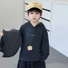 Conjunto Primavera y Otoño para Niños 2225 Nuevo Estilo Coreano Chaqueta Infantil Conjunto de Tres Piezas para Niño Pequeño con Pantalones de Linterna