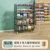 Prateleiras de supermercado, expositores de chão comerciais multi-camadas para lanches e bebidas, novo modelo de expositores móveis e prateleiras de armazenamento para supermercado
