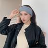 Otoño e Invierno nueva bufanda de color puro cálida protección para el cuello para montar a prueba de frío máscara para las orejas monocromática sencilla moda versátil multiusos