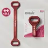 Corda de Puxar de Oito Caracteres Puxador de Silicone Exercício em Casa Yoga Faixa de Resistência Antiderrapante Abridor de Ombros Ferramenta para Costas Bonitas Faixa Elástica