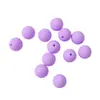Cuentas Redondas Macaron Color Mate Esmerilado Acrílicas de 6-10mm para Cadena de Teléfono Móvil DIY, Pulsera, Joyería con Cuentas, Accesorios