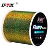 Ftk Línea Invisible Tricolor Spot 300.5m Camuflaje Línea de Nailon Línea de Pesca Cambiante de Color Línea Principal Resistente al Desgaste Venta al Mayoreo