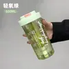 Taza de Té de Flores Pequeñas Xiangfeng de Verano 2024 Tritan Resistente a Altas Temperaturas Taza de Agua para Exteriores Separador de Té Taza de Regalo para Estudiantes