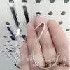 Gancho para Tubo Cuadrado de Acero Inoxidable Gancho en Forma de S Gancho para Tablero Perforado Estante de Almacenamiento de Cocina Gancho Plano Gancho para Colgar de Almacenamiento del Hogar