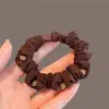Elástico Elegante para el Cabello para Mujer con Pedrería, Nuevo Estilo 2026 Cuerda para el Cabello para Moño o Cola de Caballo