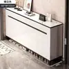 Armário de sapatos para entrada de casa, armário de luxo leve, armário de hall de entrada, armário de armazenamento com divisória, armário de armazenamento para corredor e varanda, sapateira