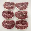 Fábrica Americana 969 Tendão de Carne Bovina Angus Fábrica 628 Etiqueta Azul Carne de Ostra Selecionada Bife de Corte Original Alimentado com Grãos Flocos de Churrasco