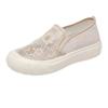 Sapatos da Mamãe Malha Verão Tecido Respirável Sapatos Sola Macia Espessada Leve Sapatos de Tecido Old Beijing Moda Feminina Casuais