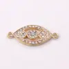 2019 Popular europeo y americano aleación de ojo punto diamante joyería accesorios diy pulsera collar accesorios de joyería comercio exterior