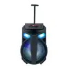 Grande Promoção em Caixas de Som Externas Transfronteiriças de 12 Polegadas e 20W para Festivais e Reuniões, Reprodução Bluetooth com Microfone, Iluminação Ambiente LED