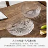 Prato de Frutas de Vidro, Estilo de Luxo Leve para Uso Doméstico, Adequado para Mesa de Centro de Sala de Estar, Cesta de Exibição de Doces e Lanches tipo Cristal, Outros Itens Não Incluídos