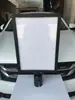 Cartão inserível para base de corrimão A3, A4 Cartão inserível de linha de aviso em aço inoxidável Cartão inserível de linha de um metro Fita retrátil de isolamento