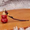Colgante de Calabaza de los Doce Signos del Zodíaco Cinabrio Botellas Vacías Pueden Contener Cinabrio Llavero de Coche Fulu Accesorios Artesanías