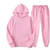 Conjunto Cruzado de Hombre Primavera y Otoño 2023 Color Sólido, Conjunto de Sudadera con Capucha, Conjunto Casual Deportivo de Dos Piezas de Moda