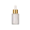 Estoque Pronto do Fabricante Frasco de Loção 30ml Frasco Fosco Frasco de Cosméticos de Viagem Frasco de Creme Portátil Frasco com Conta-gotas Frasco Vazio