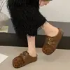 Zapatos Casuales de Estilo Birkenstock con Suela Gruesa, Aumento Interno de Altura, Slip-on, Puntera Cerrada, Doble Hebilla para Mujer, Novedad Otoño/Invierno 2026