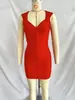 Vestido de Vendaje Ajustado de Nuevo Estilo Vestidos de Vendaje Aliexpress Popular en Ins Comercio Exterior Vestido de Noche