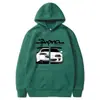 Sudaderas para Hombre Initial D Toyota Supra Anime Estampado Manga Jdm