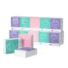 Papel de Pañuelo, 10 Paquetes Pequeños, Servilletas Portátiles, Papel de Seda Económico, Sin Perfume, Suave, Flexible y Grueso