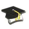 Pequeño Set de Parches Planos para Temporada de Graduación Accesorios para Pasadores DIY Insignia Broche para Funda de Teléfono