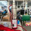 Bomba de Parafuso Solar DC12v24 48v Bomba de Água para Poço Profundo DC Ultra Alta Pressão Exportação Bateria Bateria Frete Grátis