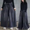 Calça Jeans Wide Leg Lavagem Retrô 2026 para Mulheres, Novo Cintura Alta Caimento Solto, Emagrecedor Plus Size Casual Caimento Fluido Longa